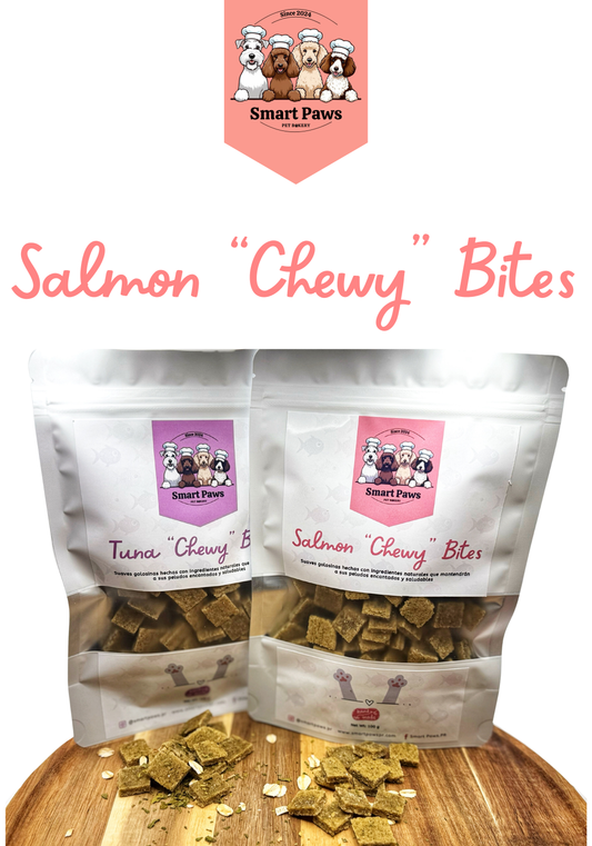 Salmon “Chewy” Bites Cat and Dog Treats