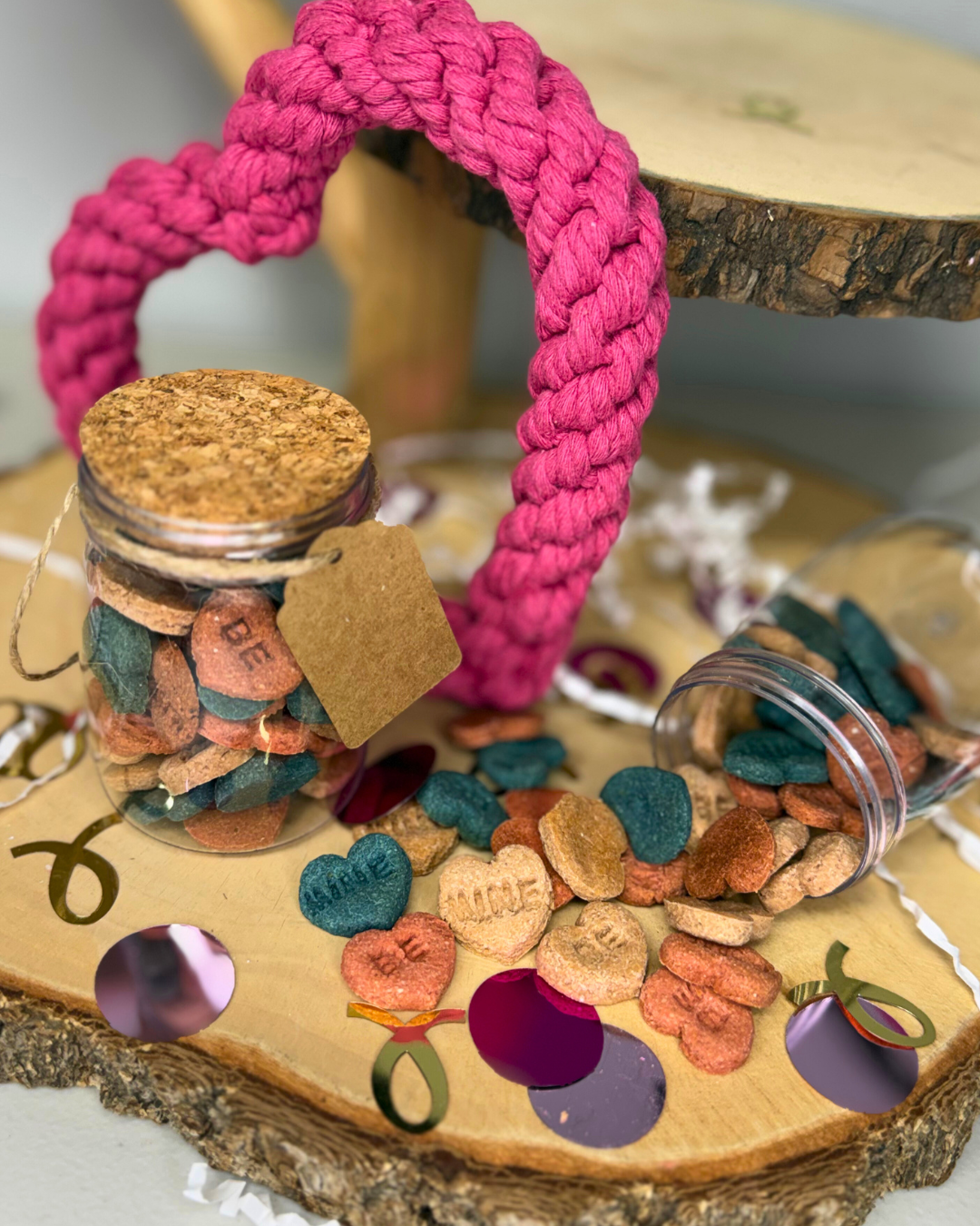 Be Mine | Honey Oat Dog Cookies