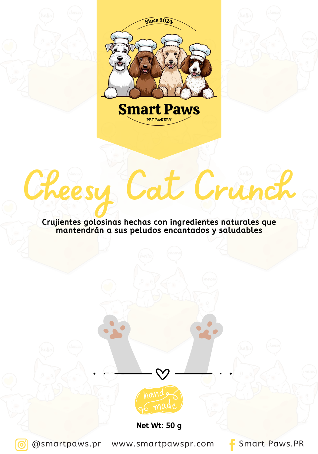 Cheesy Crunch | Cat and Dog Treats