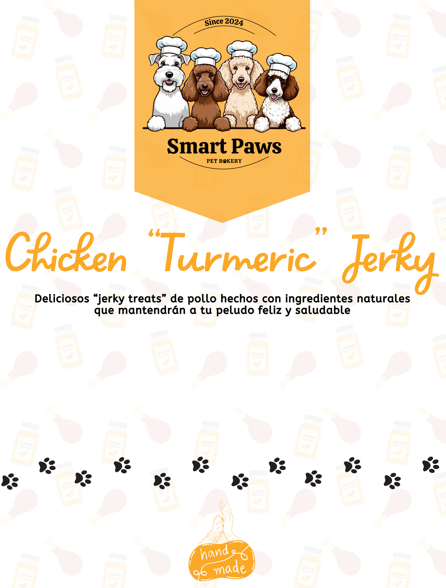 Chicken "Turmeric" Jerky
