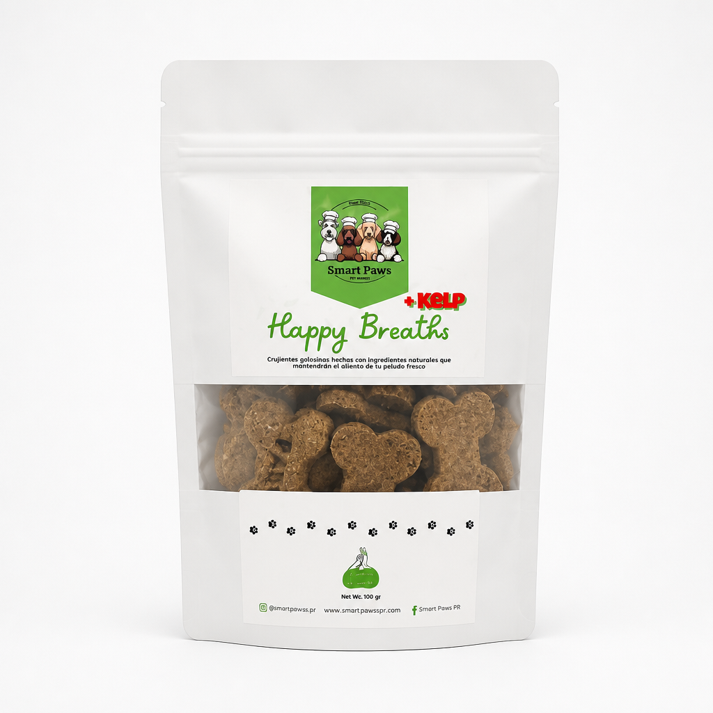 Happy Breaths + Kelp | Breath and Dental Care Dog Treats