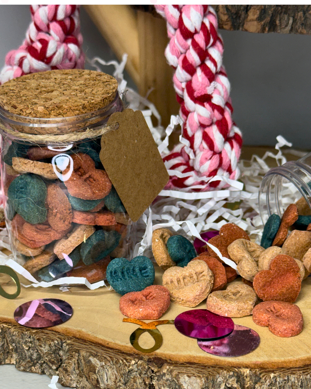 Be Mine | Honey Oat Dog Cookies